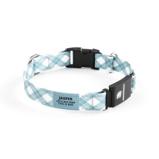 Fi-Ready Argyle Cotton Candy Collar