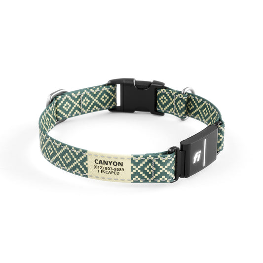 Fi-Ready Pixie Green Taupe Collar