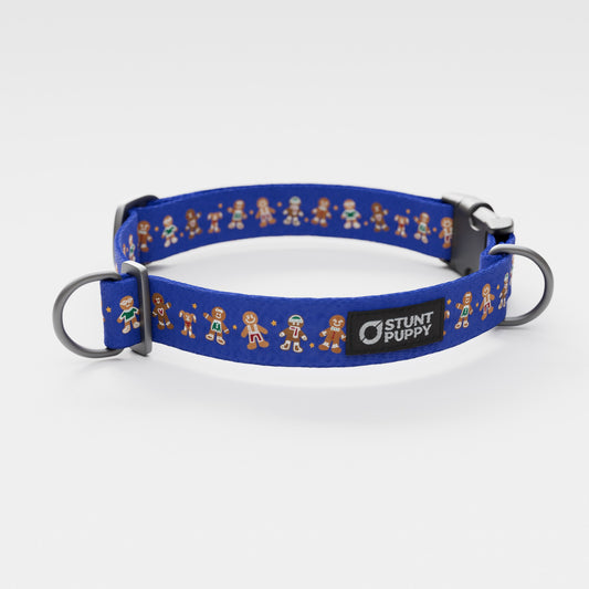 Gingerbread Blue Everyday Collar