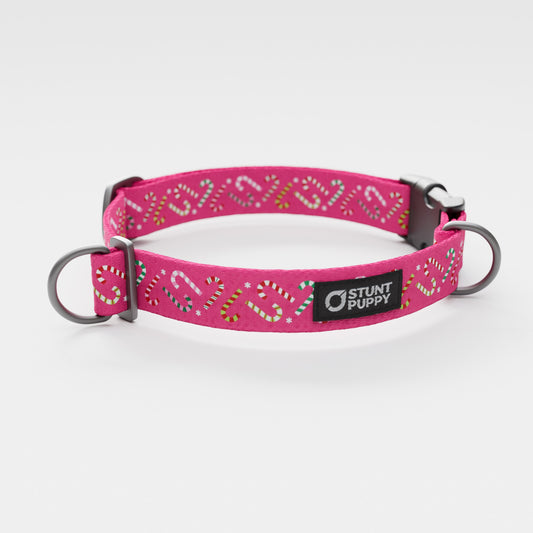Candy Canes Pink Everyday Collar