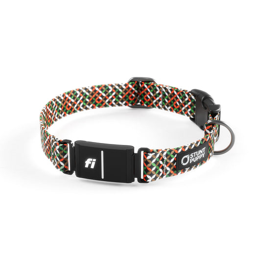 Fi-Ready Lattice Orange Collar
