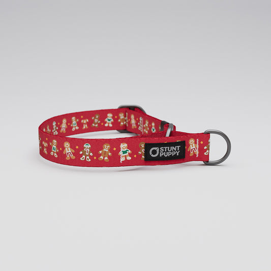 Martingale Limited-Slip Collar Gingerbread Red