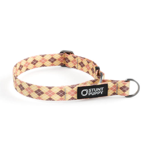 Martingale Limited-Slip Collar Argyle Salted Caramel