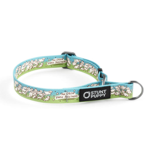 Martingale Limited-Slip Collar Great Bark Together
