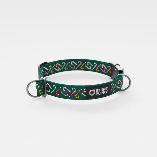 Candy Canes Green Everyday Collar