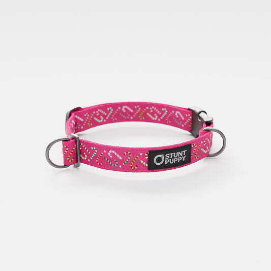 Candy Canes Pink Everyday Collar