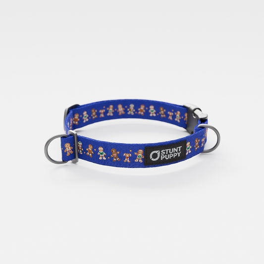 Gingerbread Blue Everyday Collar