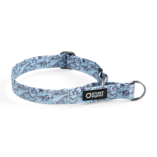 Martingale Limited-Slip Collar Camo Blue