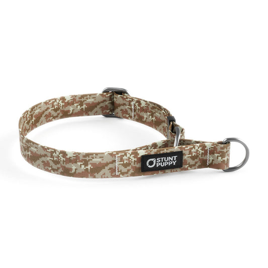 Martingale Limited-Slip Collar Camo Brown