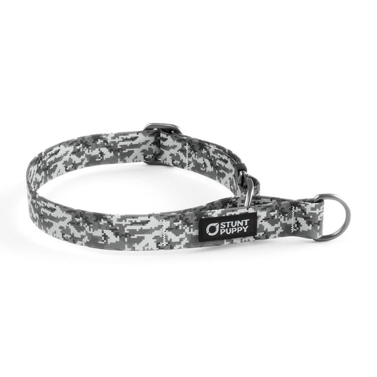 Martingale Limited-Slip Collar Camo Grey