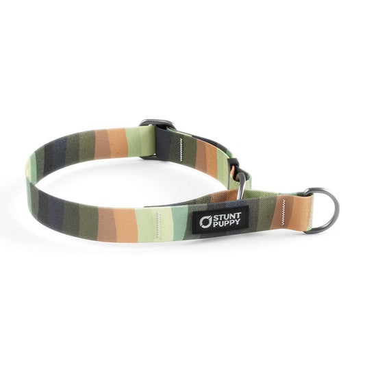 Martingale Limited-Slip Collar Earttone Rainbow