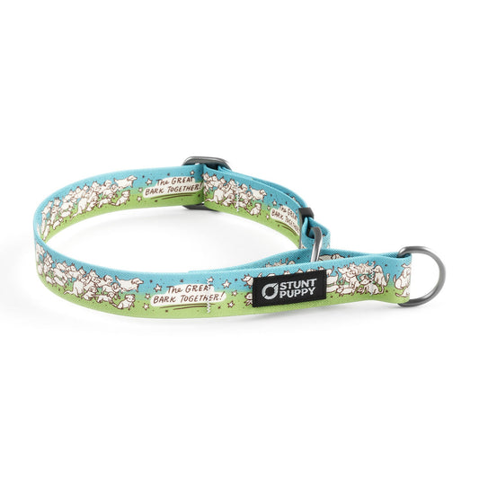 Martingale Limited-Slip Collar Great Bark Together