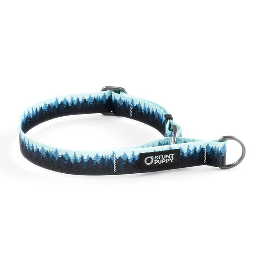 Martingale Limited-Slip Collar Pines Blue