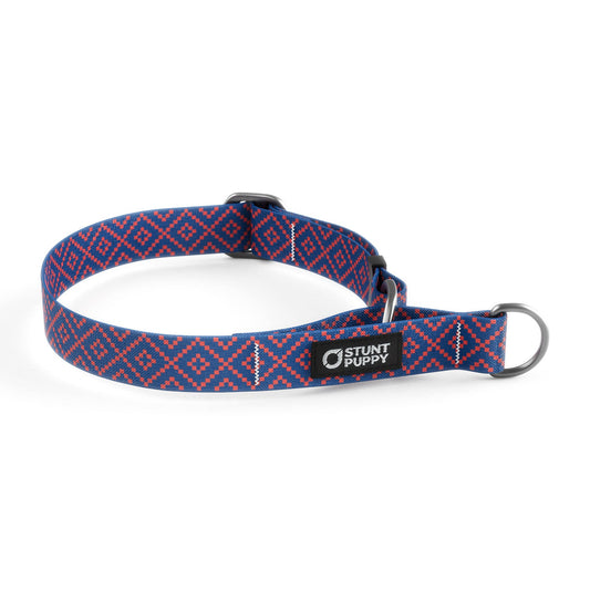 Martingale Limited-Slip Collar Pixie Blue Red