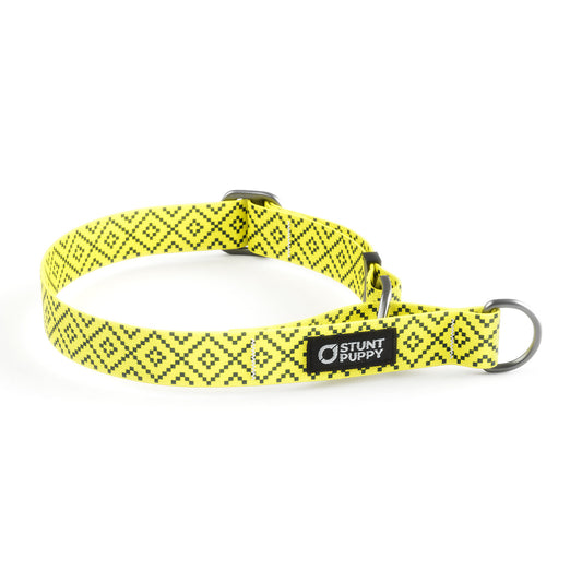 Martingale Limited-Slip Collar Pixie Yellow Navy