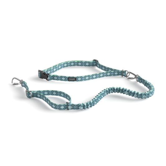 Stunt Runner™ Hands-Free Leash - Argyle Wildberry