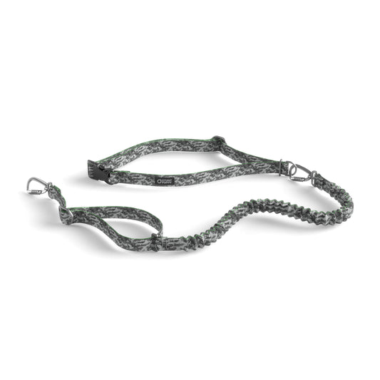 Stunt Runner™ Hands-Free Leash - Camo Grey