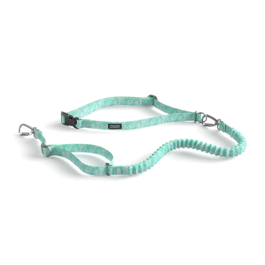 Stunt Runner™ Hands-Free Leash - Camo Mint