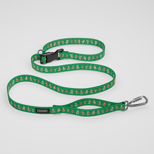 Gingerbread Green Everyday Leash™