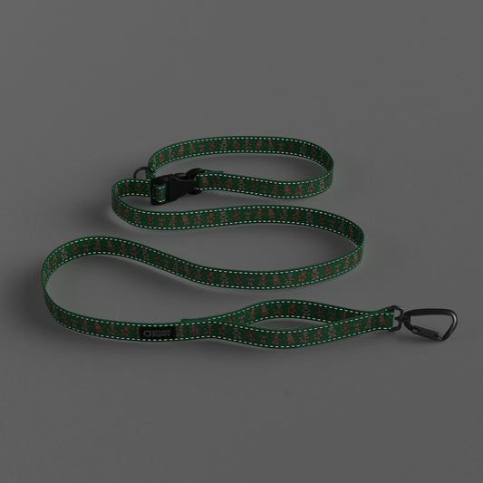 Gingerbread Green Everyday Leash™