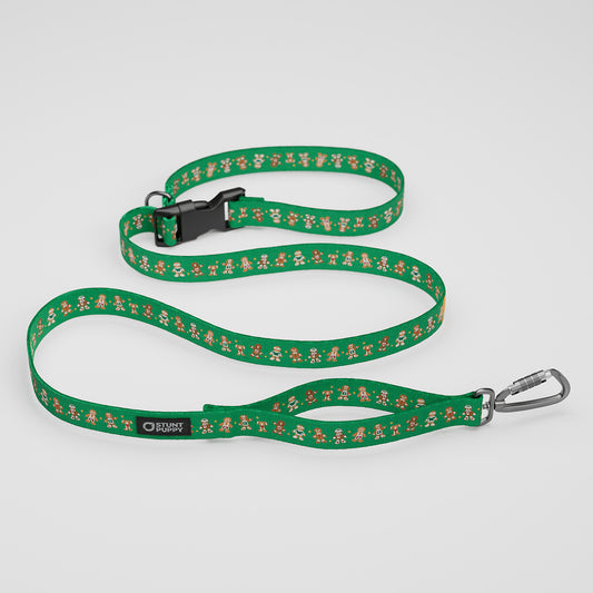 Gingerbread Green Everyday Leash™