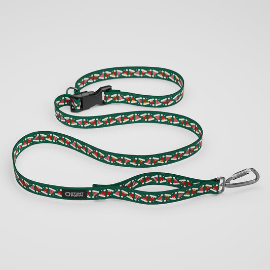 Santa Hats Green Everyday Leash™