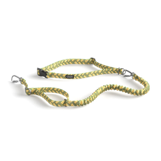 Stunt Runner™ Hands-Free Leash - Fishtail Yellow Green