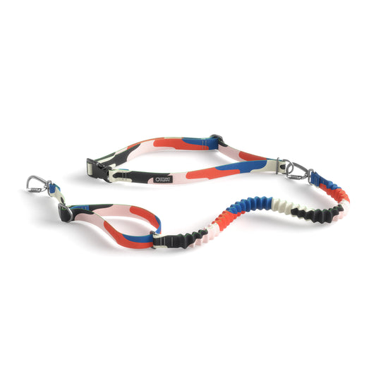 Stunt Runner™ Hands-Free Leash - Flag Melt