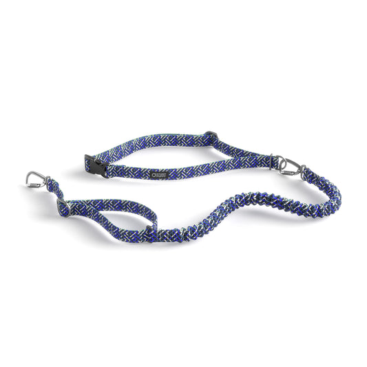 Stunt Runner™ Hands-Free Leash - Lattice Blue