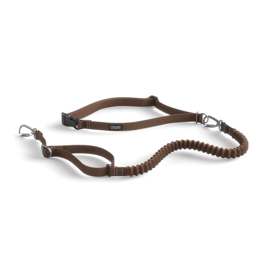 Stunt Runner™ Hands-Free Leash -  Bark Monochrome