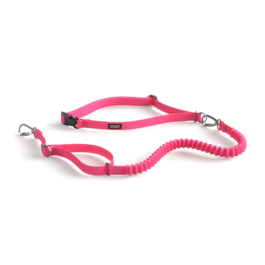 Stunt Runner™ Hands-Free Leash - Monochrome Bubblegum