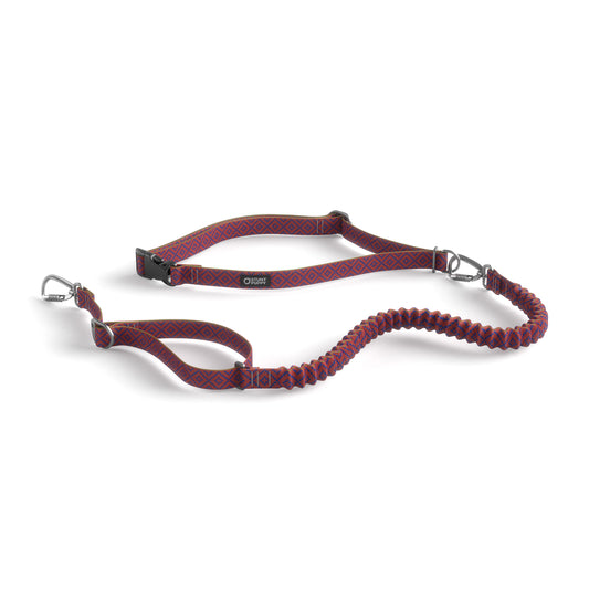 Stunt Runner™ Hands-Free Leash - Pixe Red Blue