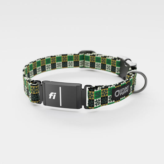 Fi GPS Included Snowflake Everyday Collar