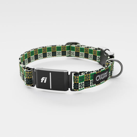 Fi GPS Included Snowflake Everyday Collar